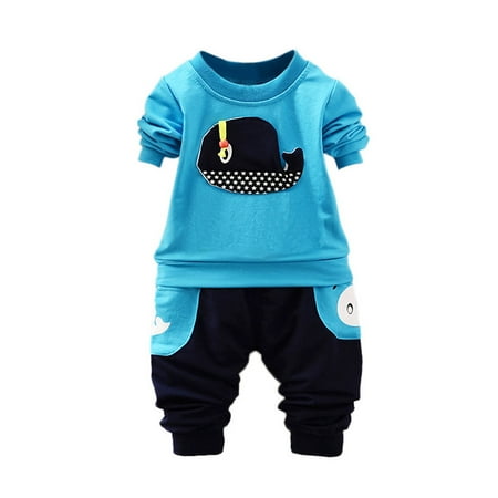 

MPWEGNP Outfits Set Baby Cartoon Star Pant Tops+ Pocket Stereoscopic Boys Boys Outfits&Set 18 Months Boy Clothes Baby Plaid Pant