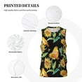 thumbnail image 3 of Sikiie Sunflowers And Bird Basketball Jersey Reversible Men's Mesh Athletic Sports Shirts Training Practice S-4XL3X-Large, 3 of 6