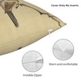 thumbnail image 3 of Fuzoiu Vintage Bird Print Square Pillow Cover,Hidden Zipper Design,Luxury Square Pillow Case, Throw Pillow,Couch Cushion-26"x26", 3 of 7