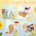 thumbnail image 4 of Set Tuanse para regalo de fiesta, 130 unidades, llaveros y pulseras con forma de margarita, 4 of 6