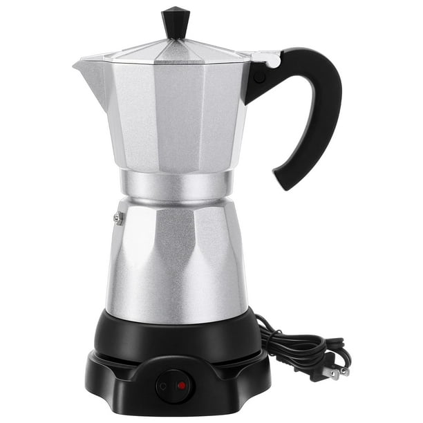 Cafetera eléctrica para café espresso Lemosae, 300 ml, 6 tazas