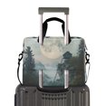 thumbnail image 2 of FORMRS 16" Laptop Bag Carrying Sleeve Case with Handle Travel Shoulder Briefcase, Moon and House, 2 of 8