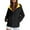 Black, variant on Arlun Oversized Outdoor Windbreaker Hood Jackets for Women Thick Warm Zipper up Casual Fashion Streetwear Coat 2025 Autumn Winter Long Sleeve Comfortable Stylish Outwear Navy XL