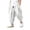 A-White64, variant on Bobifish Toddler Boys Pants Jogger Hem Baggy Drawstring Pockets Casual Trousers Loose Fit Children Boys Hangout Trousers