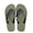 Army Green, variant on HNMKIU Mens Flip Flops Fashionable Solid Color Thong Sandals Comfortable Casual Beach Footwear for Outdoor Summer and Home Use Slippers for Men Grey,9-9.5