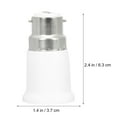 thumbnail image 2 of BRIGHTFUFU 10 Pcs Convertisseur de Base de Lampe à Vis Plastique B22 à E27 Conversion Usage Quotidien, 2 of 8
