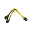 thumbnail image 2 of PCI-Express PCIE 6 Pines A (6 + 2) Pines Tarjeta De Video Adaptador De Divisor En Y Cable De Fuente De Alimentación Soledad Cable Splitter PCI Express, 2 of 8