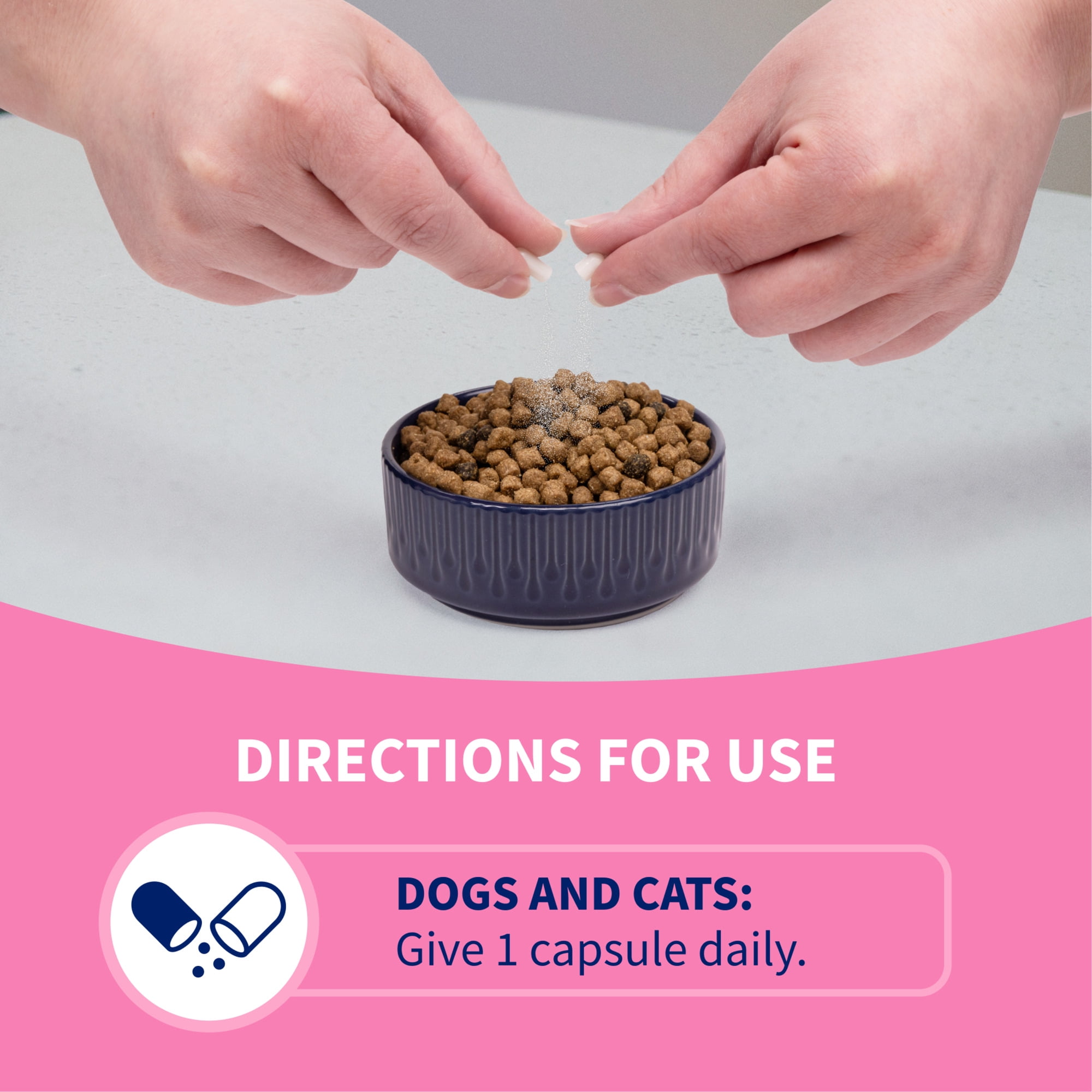 Nutramax Proviable Digestive Health Supplement DC Capsules for Cats and Dogs, 30 Count