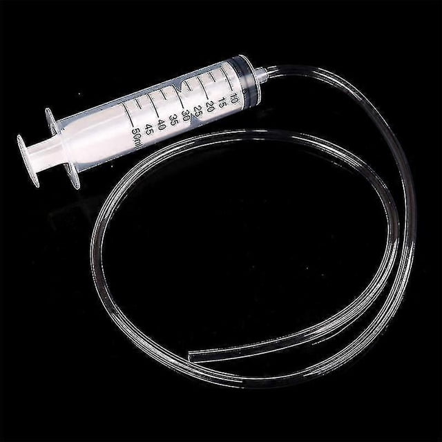 50ml Plastic Syringe With 80cm Length Tube For Hydroponics Lab Medical Tool-yky416