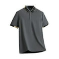 thumbnail image 3 of purcolt Men's Golf Shirts Short Sleeve Business Casual Collared Shirts Moisture Wicking Performance Athletic Tennis T Shirts, 3 of 3