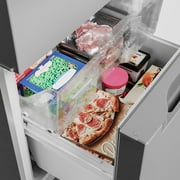 Midea 18.7-Cu. Ft. Bottom Mount Refrigerator, Stainless Steel, MRB19B7AST