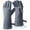 gray(14-inch), variant on 932°F Heat Resistant Forge Welding Gloves 14 Inches Cowhide Leather, Long Sleeve Insulated Grill Gloves for Tig Welder, Mig, Barbecue, Stove, Gray