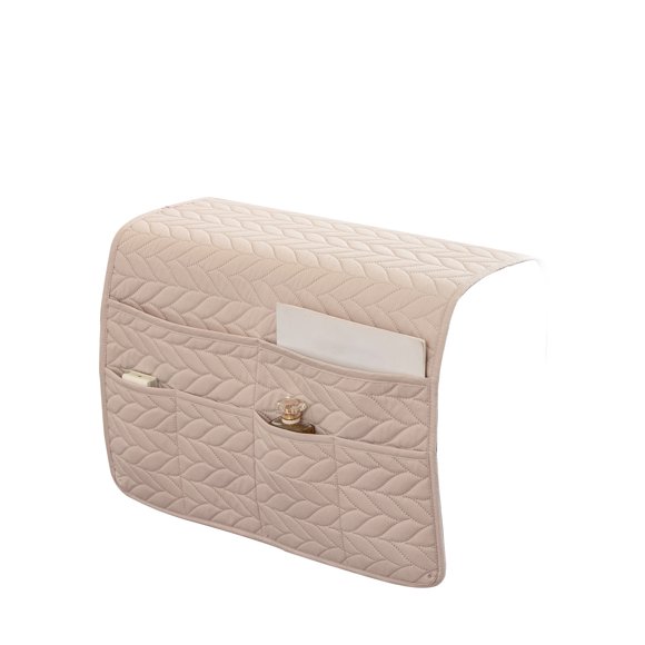 Organisateur Suspendu pour Accoudoir de Sofa avec 6 Poches - Sac de Rangement de Chevet pour Livres/télécommandes/téléphones, Convient à la Plupart des Meubles