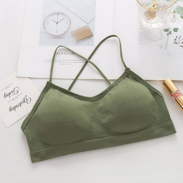 Cinturón de eslinga sexy cruzado en la espalda, sin tirantes, con pecho envuelto, para mujer, hermoso chaleco sin aro en la espalda, ropa interior para uso exterior