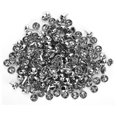 thumbnail image 2 of 200pcs 0.6in Bottom Studs Rivets 2‑Feet Mushroom Shape Nailheads for Leather DIY Craft Handbag Purse, 2 of 14