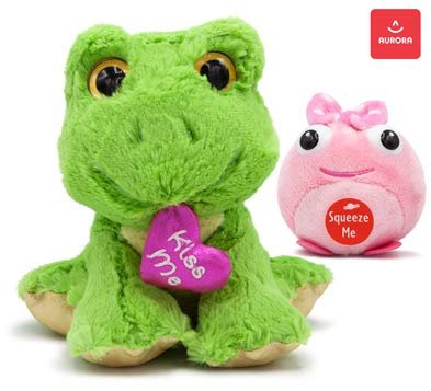 squeeze bulb jumping frog toy