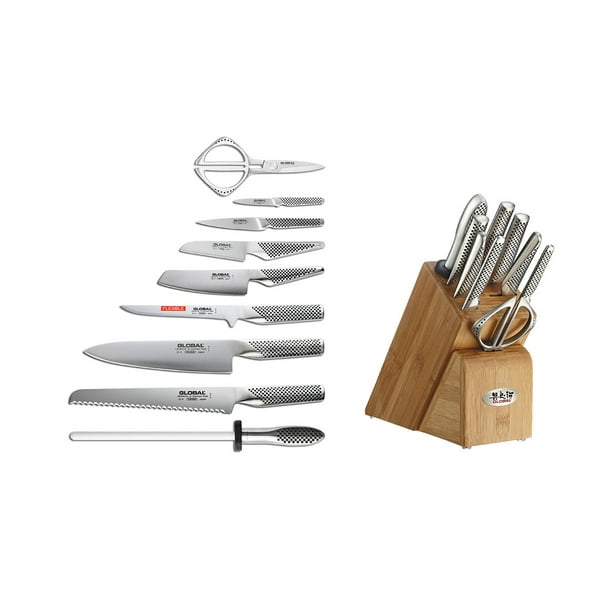 global takashi knife block set