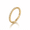 Yellow Gold, variant on Yellow Gold Dipped Cz Stackable Eternity Band