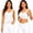 Silver, variant on WAYUTE Tank Tops for Women with Built in Bras Wireless Camisole Top Seamless Slim Fit Solid Color Breathable Layering Top,Silver,4XL