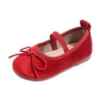 thumbnail image 3 of Wdgfv Mary Jane Flats for Toddler Girls Little Kids Glittery Dress Princess Wedding Ballet Shoes 3-3.5 Years, 3 of 9