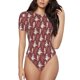 thumbnail image 1 of Balery Autumn Scarecrow Harvest Joy Body de cuello redondo de manga corta para mujer Tops de manga corta Tops básicos-Small, 1 of 7