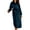 Kong Green, variant on Plush Robe for Women, Long Flannel Winter Bath Robe, Plus Size Black XL