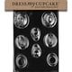 thumbnail image 1 of Surtido De Sombreros Y Moldes Para Dulces De Chocolate Dress My Cupcake, 1 of 1