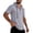 Gray-shirts for men, variant on Mens Casual Linen Shirt Short Sleeve Hooded Pullover Button Up Henley Shirt for Vacation and Daily Wear