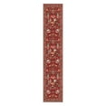 thumbnail image 2 of Christmas Rug 19.69x70.87 Inch, Washable Hallway Christmas Runner Rug, Non-Slip Low-Pile Soft Kitchen Rug, Vintage Xmas Holiday Decor Throw Entry Foyer Mat for Entrance Laundry Living Room, Red, 2 of 6