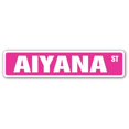 thumbnail image 1 of SignMission SS-AIYANA 4 x 18 in. Childrens Name Room Street Sign - Aiyana, 1 of 1