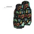 thumbnail image 4 of LAKIMCT Hawaiian Style Symbols Car Seat Covers Vehicle Front Seat Covers Universal Fit Seat Protector, 4 of 9