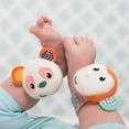 thumbnail image 5 of Infantino See Play N' Go Baby Wrist Rattles, Monkey and Panda, for Babies 0+ Months, 2-Count, 5 of 9