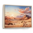 thumbnail image 2 of Designart "Namibia s African Desert II" Landscapes Floater Framed Canvas Wall Art, 2 of 7