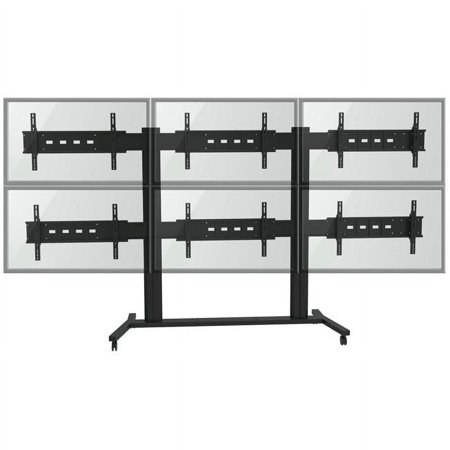 UPC: 0669716343568 | TygerClaw LVW8609 TV Wall Stand for 6 Flat Panel 30-60 in. TV
