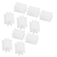 thumbnail image 1 of 10 Piezas de Engranajes de Modelo RC de Plástico Blanco de 8 Dientes y Diámetro de Eje de 2 mm, 1 of 1