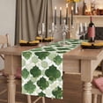 thumbnail image 2 of Table Runners 72 Inches Long Dress Scarves, Sage Green Geometric Moroccan Farmhouse Kitchen/Dining Table Runner, Coffee Tablerunners, Abstract Art Ombre Modern 14x72 Inch, 2 of 9