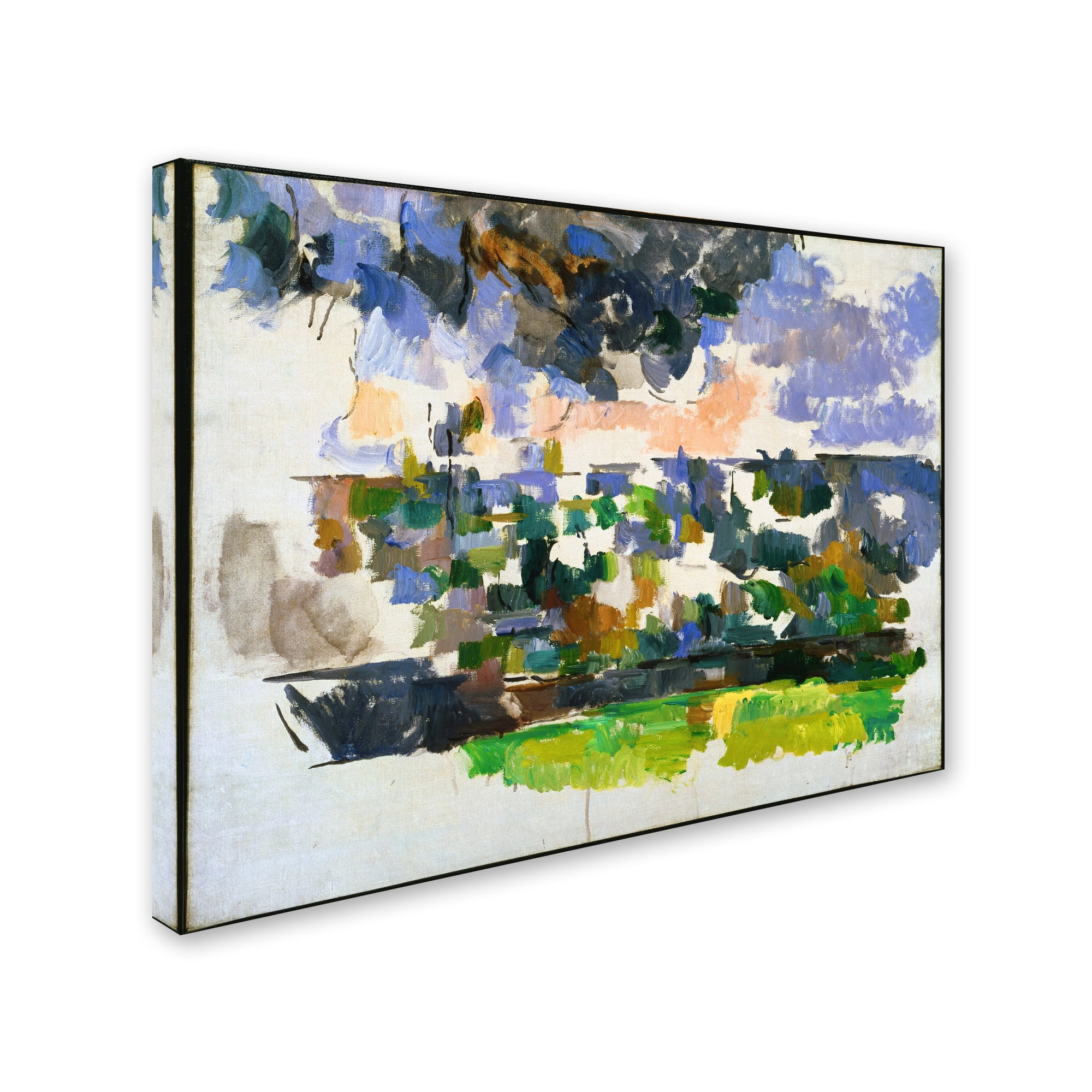Trademark Fine Art 'The Garden At Les Lauves' Canvas Art by Cezanne