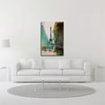 thumbnail image 2 of 14" x 21" Paris Street by John Rivera - Wall Art Print on Canvas Fabric White, 2 of 3