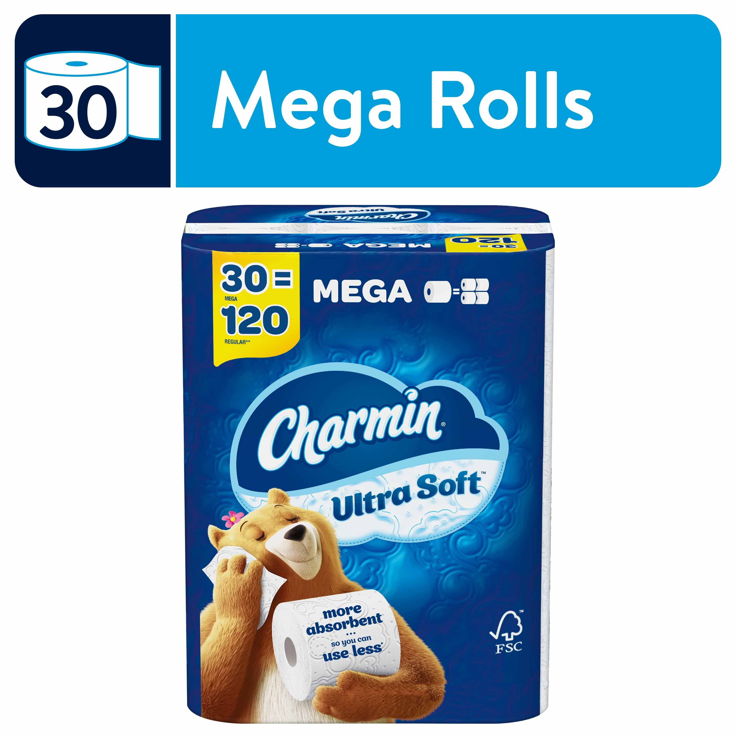 Charmin Ultra Soft Toilet Paper, 30 Mega Roll