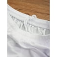 thumbnail image 6 of Yruioon Kids Boys Girls Solid Color Athletic Shorts Quick Drying Running Basketball Gym Shorts White 22, 6 of 7