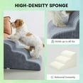 thumbnail image 6 of Dog Stairs For Small Dogs And Cats 20 H 4 Steps Dog Ramp For High Beds Couch Sofa Waterproof Pet Stairs With Removable Washable Cover NonSlip Sturdy Pet Steps, 6 of 8