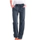 thumbnail image 1 of Pantalones de entrenamiento con cintura elástica para mujer - Pantalones largos lisos, corte holgado informal - Tejido cómodo para todas las ocasiones - Tallas S-XXXXXL, 1 of 7