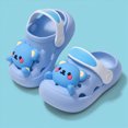 thumbnail image 2 of KPOPLK Kids Clouds Sandals Boys Toddler Sandals Slides Clouds Slippers Summer Shower Beach Pool Slip on Water Shoes Size 8.5,Light Blue, 2 of 7
