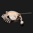 thumbnail image 7 of Segolike 4xCrystal Eye Brooch Tear Drop Sparkly Rhinestone Party Broach Pin Jewelry 4 Pcs, 7 of 7