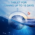 thumbnail image 4 of Automatic Toilet Bowl Cleaner Tablets, Drop-In Tank Cleaner for Bathroom, Prevent Stains & Deodorize, Long-Lasting Cleaning Tabs, Easy-Use Freshener for Bowl & Tank, 30 Pack, 4 of 4