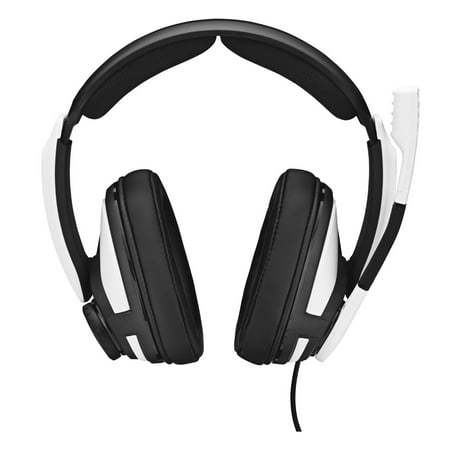 EPOS - GSP 301 Closed Acoustic Gaming Headset with noise canceling microphone - Black & White