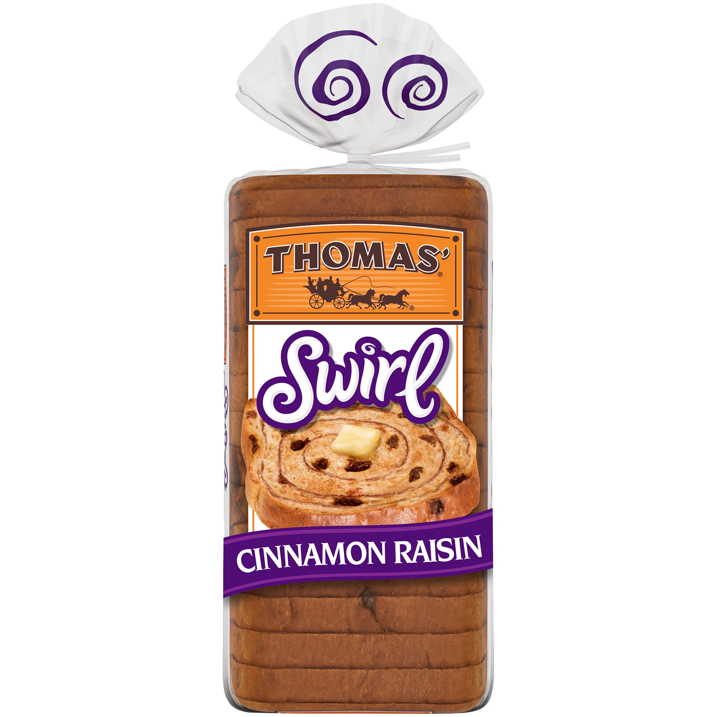Thomas’ Cinnamon Raisin Swirl Bread, 16 Oz Cinnamon Raisin Bread