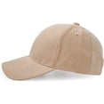 thumbnail image 3 of YooGuoGuo Suede Baseball Cap, Unisex Faux Suede Leather Classic Adjustable Plain Hat Baseball Cap, 3 of 6