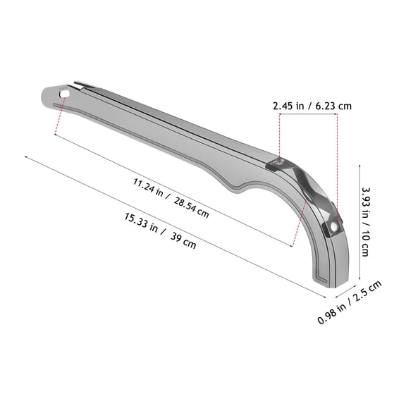 ELAYARD Chain Cover, Oil-Resistant Plastic Guard for Mountain Bikes and Road Bikes
