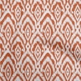 thumbnail image 1 of oneOone Cotton Flex Orange Fabric Ikat Sewing Material Print Fabric By The Yard 40 Inch Wide, 1 of 5